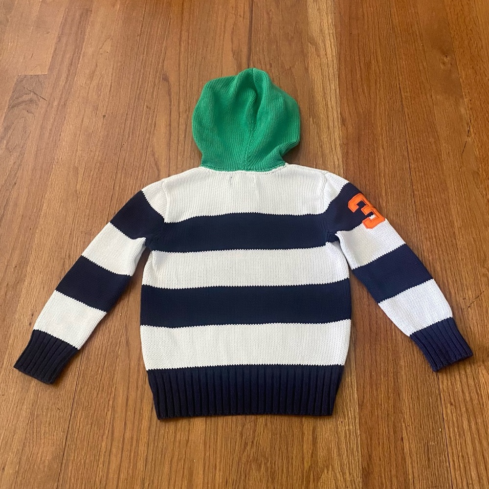 Ralph Lauren Knit Boy’s Hoodie Sweater - Picture 5 of 6